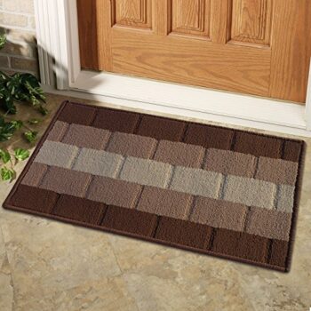 Status Contract Anti Slip Front Door Mat|(38X58Cm) Living Room Rug For Entrance Door|Polypropylene Floor Mat For Home|Essential Small Rug For Office, Bedroom & Kitchen|(Beige)
