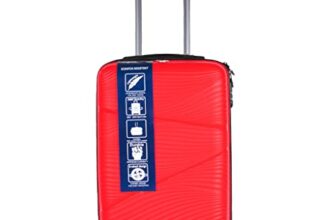 F Gear Joy Pp008 24″ Red Check-In Suitcase (4035)