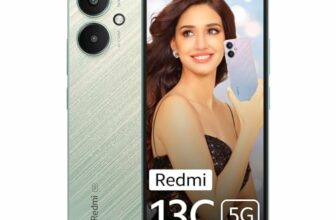 Redmi 13C 5G (Startrail Green, 4Gb Ram, 128Gb Storage) | Mediatek Dimensity 6100+ 5G | 90Hz Display