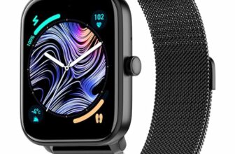 Noise Colorfit Pulse 4 With 1.85″ Dynamic Amoled Display, 600 Nits Brightness, Bt Calling Smart Watch, Premium Build, 7 Days Battery Life, 24*7 Heart Rate & Sleep Tracking On Noisefit App (Black Link)