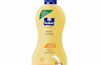 Parachute Advansed Soft Touch Body Lotion For Women & Men, All Skin Types, 400Ml | Pure Coconut Milk & Honey, 100% Natural, 72H Moisturisation