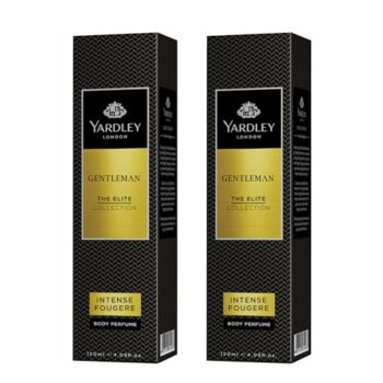 Yardley London Gentleman Intense Fougere Body Perfume| The Elite Collection| No Gas Deodorant For Men| Men’S Body Perfume| 120Ml (Pack Of 2)