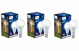 Philips B22 Base Stellar Bright 12-Watt Led Bulb (Crystal White, Pack Of 3)