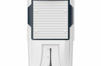 Crompton Optimus Comfort 100 Litres Desert Air Cooler For Home | Low Noise Operation | Large & Easy Clean Ice Chamber | High Density Honeycomb Pads | Everlast Pump | Humidity Control