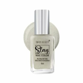 Swiss Beauty Slay Nail Color, Ultra Shine Formulation, Long Lasting, Nails, 13 Ml, Shade – Lucent