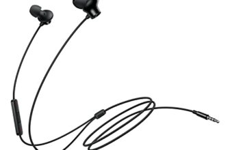 Oneplus Nord Wired Earphones With Mic, 3.5Mm Audio Jack, Enhanced Bass With 9.2Mm Dynamic Drivers, In-Ear Wired Earphone – Black
