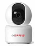 Cp Plus 2Mp Full Hd Smart Wi-Fi Cctv Home Security Camera | 360° With Pan Tilt | View & Talk | Motion Alert | Night Vision | Sd Card (Upto 128 Gb), Alexa & Google Support | Ir Distance 10Mtr | Cp-E25A