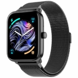 Noise Colorfit Pulse 4 With 1.85″ Dynamic Amoled Display, 600 Nits Brightness, Bt Calling Smart Watch, Premium Build, 7 Days Battery Life, 24*7 Heart Rate & Sleep Tracking On Noisefit App (Black Link)
