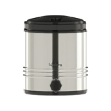 Lifelong 6.5 Litres Insulated Stainless Steel Water Jug| Thermos Jug| Hot & Cold | Easy To Carry Handle| Leakproof Tap| Spill-Proof Airtight Lid (Llwmj65, Silver)